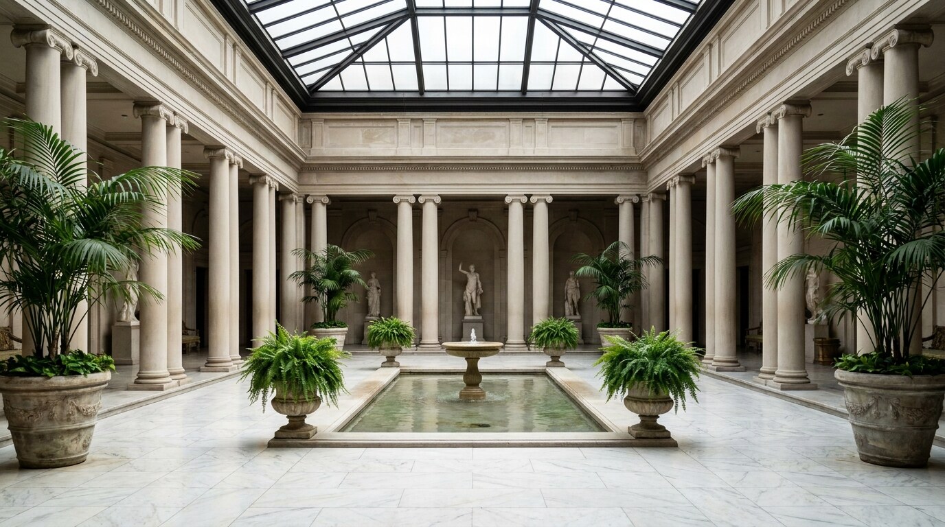 The Garden Court at the Frick Collection, by Carrère & Hastings 1912–1914