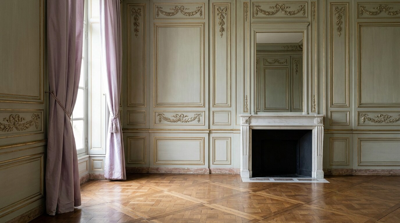 French boiserie panelling at the Petit Trianon