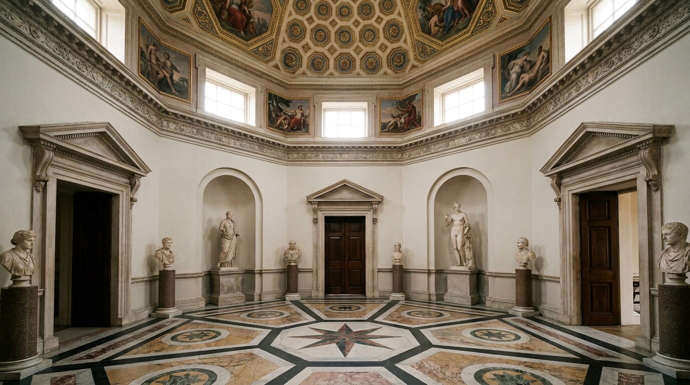 The Tribunal at Chiswick House, designed by Lord Burlington 1726–1729