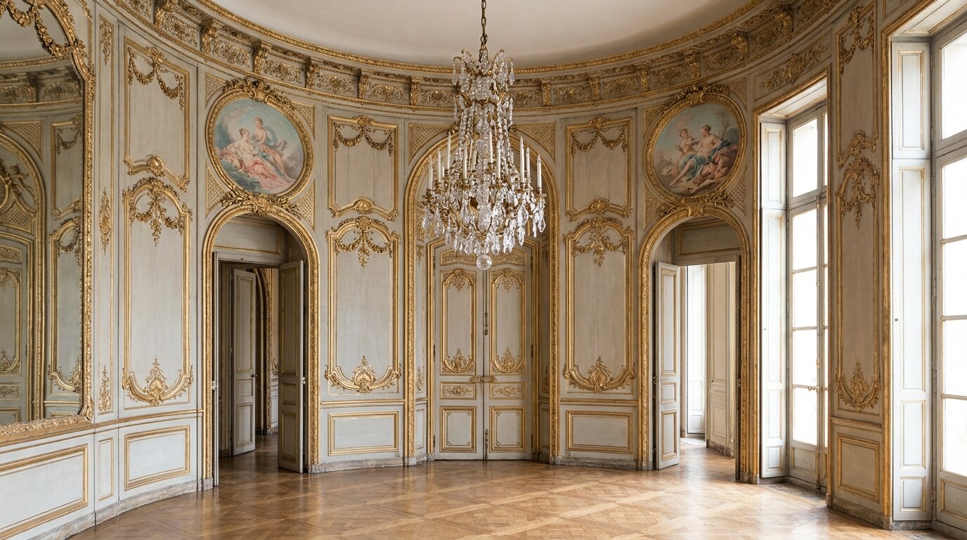 The Salon de la Princesse at the Hôtel de Soubise, by Germain Boffrand 1735–1739